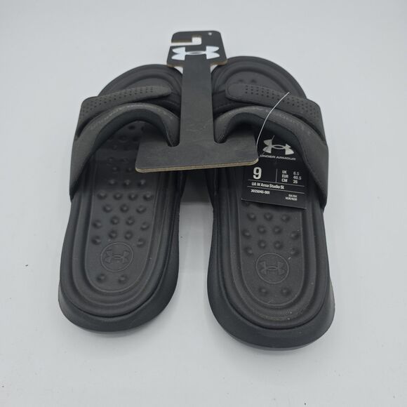 Under Armour Women’s UA Ignite 7 SL Slides Athletic Sandals Flip Flop Size 9 - Picture 4 of 8